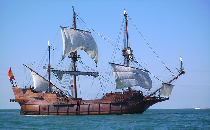 Escale et visite du « Galeon Andalucia » à Saint Brieuc