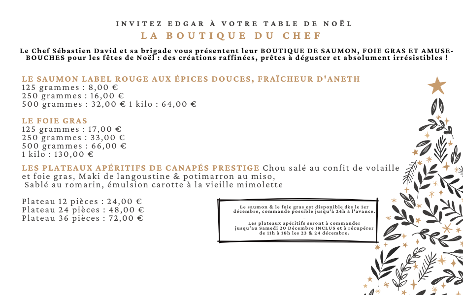 La boutique du chef de Noël