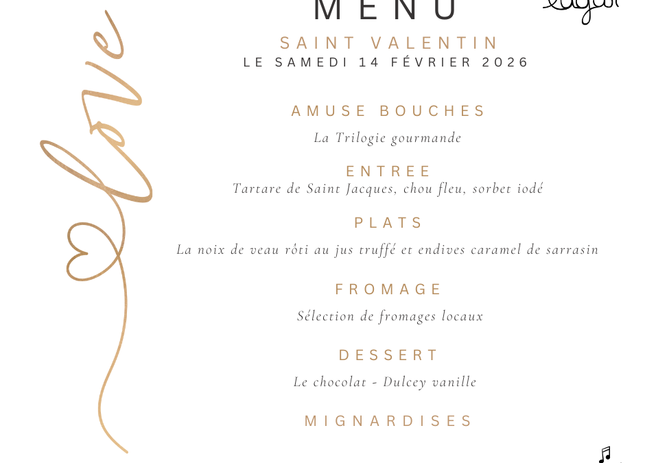 Soirée Saint-Valentin d’Exception